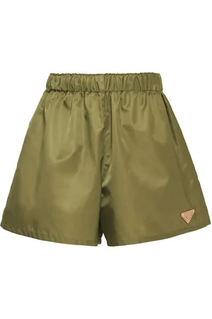 Prada Re-Nylon Shorts mit Logo