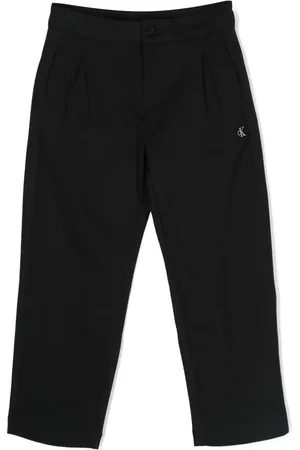 Calvin Klein Straight-Leg-Hose mit Falten