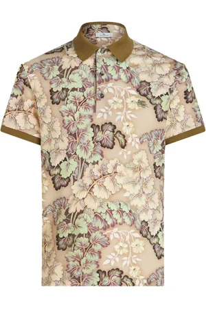 Etro Poloshirt mit Blumen-Print