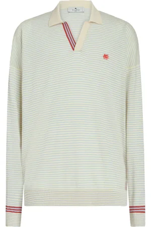 Etro Gestreiftes Pegaso Poloshirt