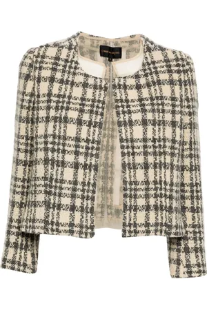 Comme des Garçons Karierte 1997 Tweed-Jacke