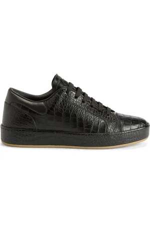 Giuseppe Zanotti GZ City Sneakers mit Kroko-Wirkung
