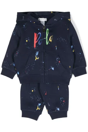 Ralph Lauren Jogginganzug mit Farbklecks-Print