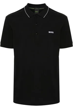 HUGO BOSS Poloshirt mit Logo-Print