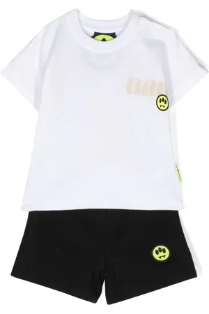 BARROW Short-Set mit Logo-Print