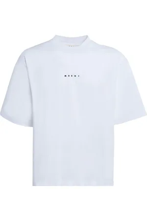 Marni T-Shirt mit Logo-Print