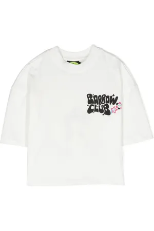 BARROW T-Shirt mit Logo-Verzierung