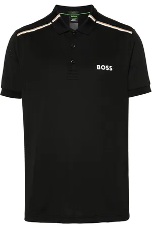 HUGO BOSS X Matteo Berrettini Poloshirt mit gummiertem Logo