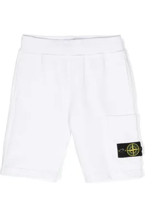 Stone Island Shorts mit Kompass-Applikation