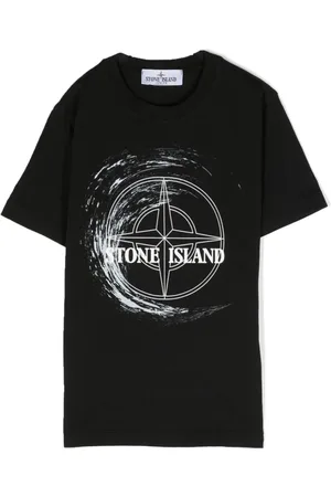 Stone Island T-Shirt mit Logo-Print