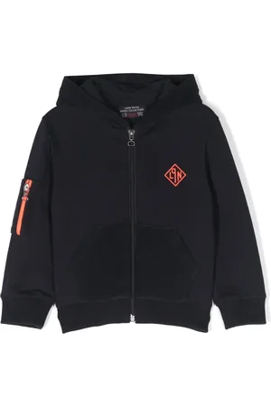 Lapin House Kapuzenjacke mit Logo-Print