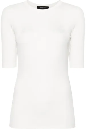 Fabiana Filippi Geripptes Oberteil mit Cut-Out