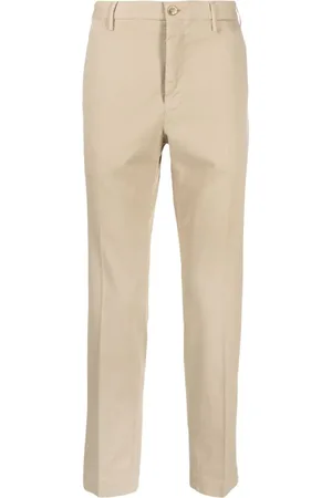 Incotex Tief sitzende Chino mit Falten