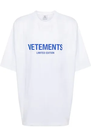 Vetements T-Shirt mit Logo-Print