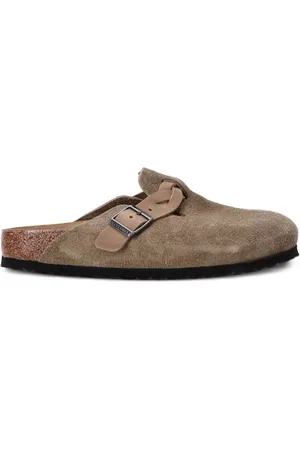 Birkenstock Boston Slipper aus Wildleder