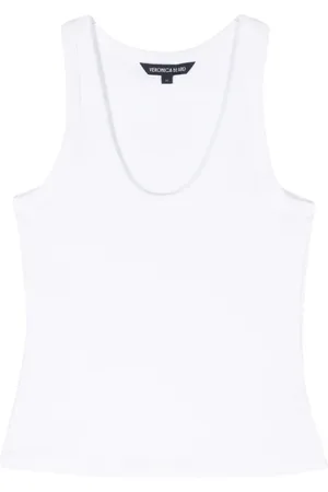 VERONICA BEARD Trägershirt aus feinem Rippstrick