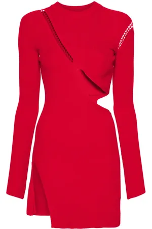 The Attico Minikleid mit Cut-Out