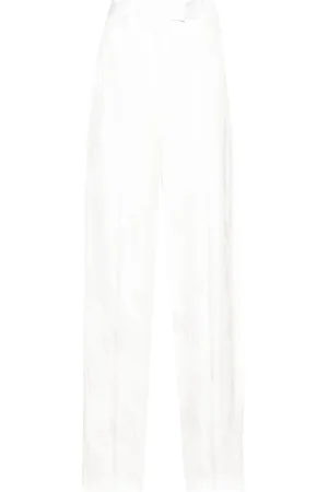 The Attico Jacquard-Hose mit Logo