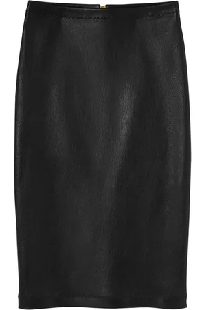 VERSACE Bleistiftrock aus Leder
