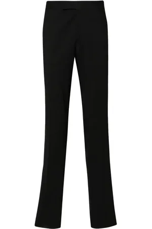 LARDINI Klassische Tapered-Hose aus Twill