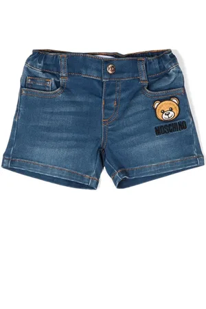 Moschino Jeans-Shorts mit Teddy-Applikation