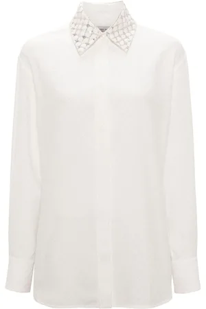 Golden Goose Jacquard-Hemd mit verziertem Kragen