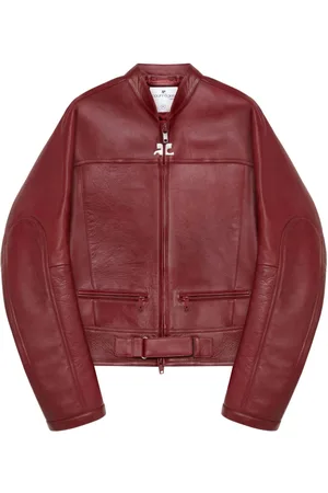 Courrèges Scuba Bikerjacke aus Leder