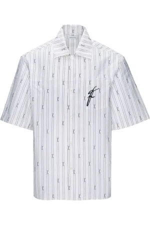 Salvatore Ferragamo Hemd mit Logo-Print
