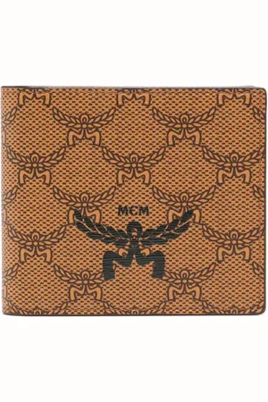 MCM Himmel Portemonnaie mit Monogrammmuster