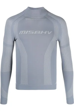 MISBHV Langarmshirt mit Stehkragen