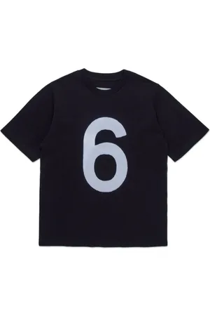 Maison Margiela T-Shirt mit Logo-Applikation