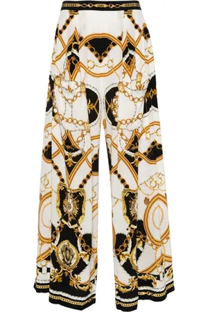 Camilla Schlaghose mit grafischem Print