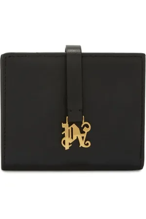Palm Angels Portemonnaie mit Monogramm-Schild