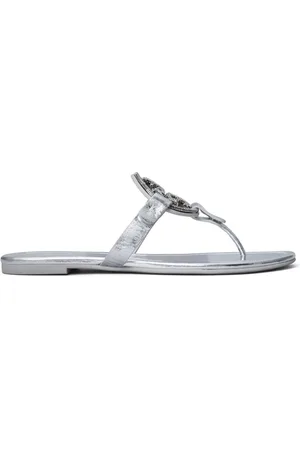 Tory Burch Miller Sandalen mit Logo-Schild