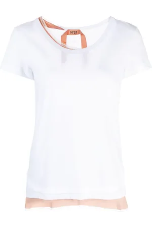 Nº21 T-Shirt im Layering-Look