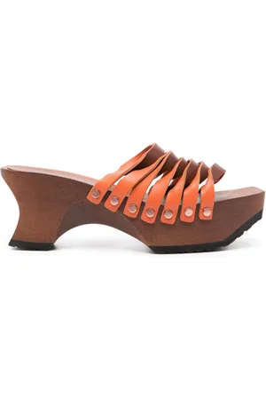 ECKHAUS LATTA Sandalen mit Design-Absatz 75mm