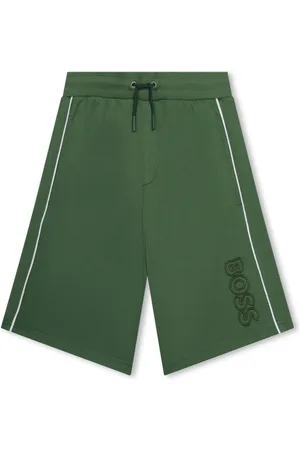 HUGO BOSS Joggingshorts mit Logo-Stickerei