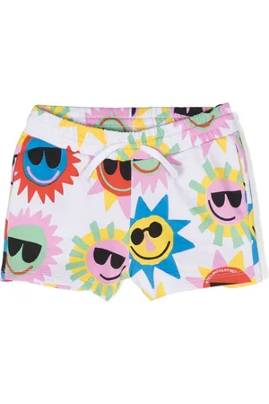 Stella McCartney Joggingshorts mit Sonnen-Print