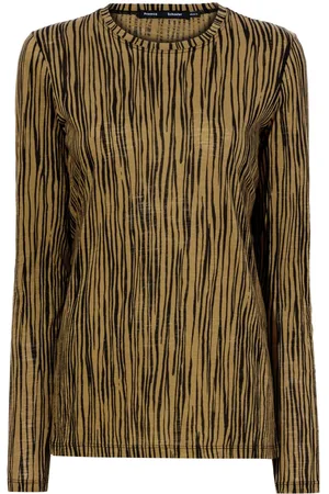 Proenza Schouler Sweatshirt mit Zebra-Print