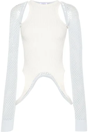 OFF-WHITE Racerback-Top mit Einsätzen