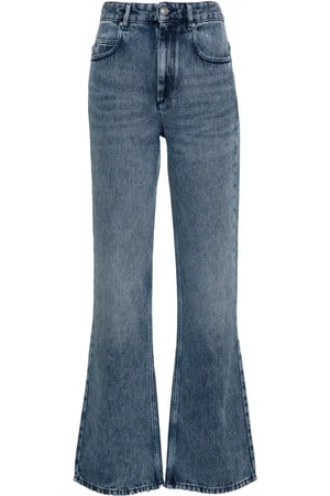 Isabel Marant Belvira Bootcut-Jeans mit hohem Bund