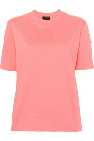 Moncler T-Shirt mit Logo-Prägung