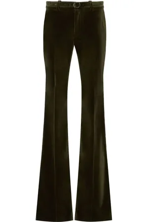 Proenza Schouler Ausgestellte Hose aus Samt