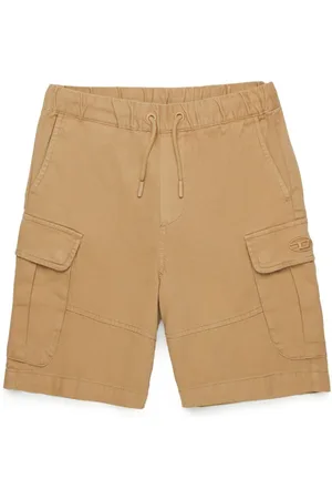 Diesel Cargo-Shorts mit Logo-Stickerei