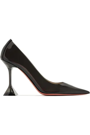 Amina Muaddi Ami Glass Pumps 95mm