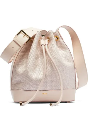 Nº21 Beuteltasche aus gewebtem Bast