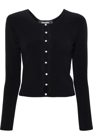 Dsquared2 Strickoberteil mit Perlenverzierung