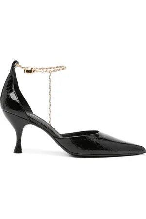 Salvatore Ferragamo Pumps mit Logo 80mm