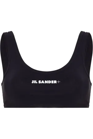 Jil Sander Bikinioberteil mit Logo-Print