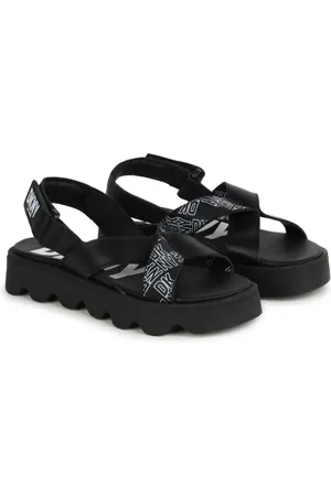 DKNY Sandalen mit Logo-Riemen